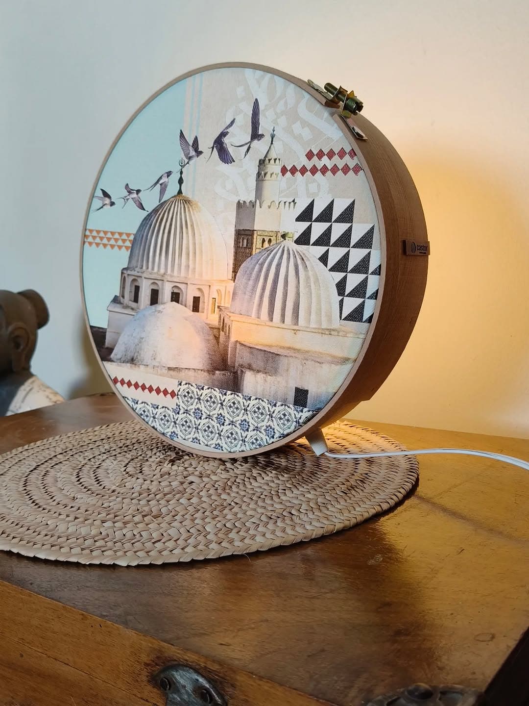 Tambourine Lamp